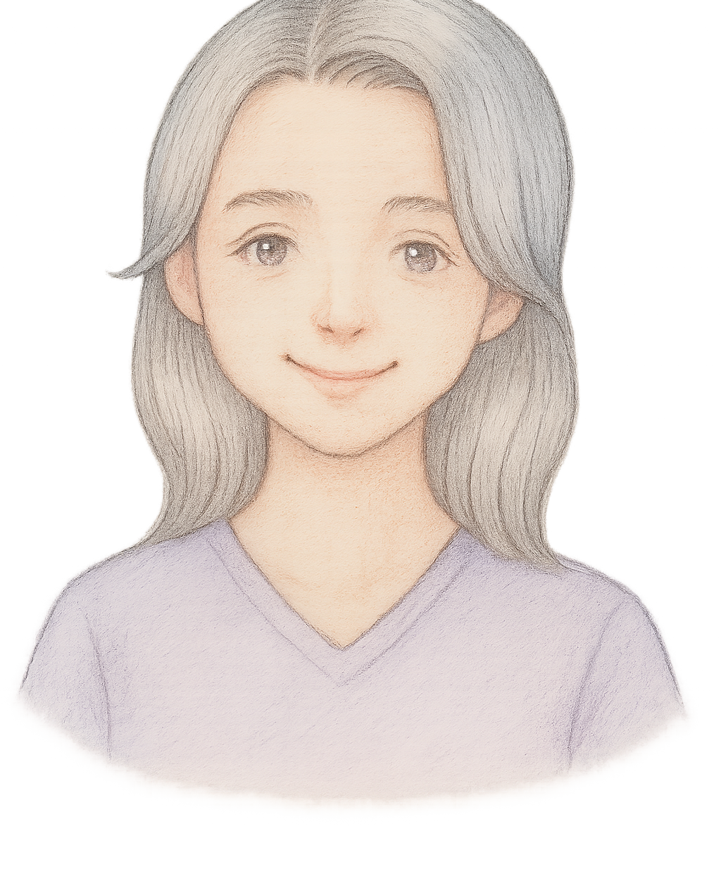 院長 柄澤千登世のイラスト